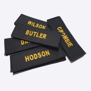 Uniform Velcro Name Badges
