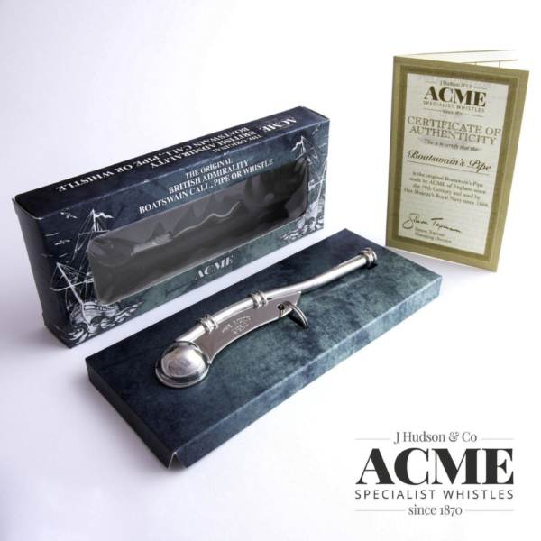 BOATSWAIN'S CALL - AUTHENTIC BRITISH ADMIRALTY (ACME)