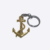 Gold Anchor Keychain