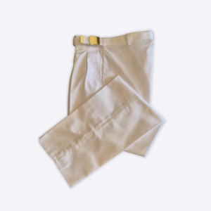 Navy Uniform White Trousers