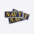 Navy Gold Sticker